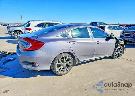 2020 Honda Civic Sport from USA, damaged, VIN 19XFC2F83LE004372